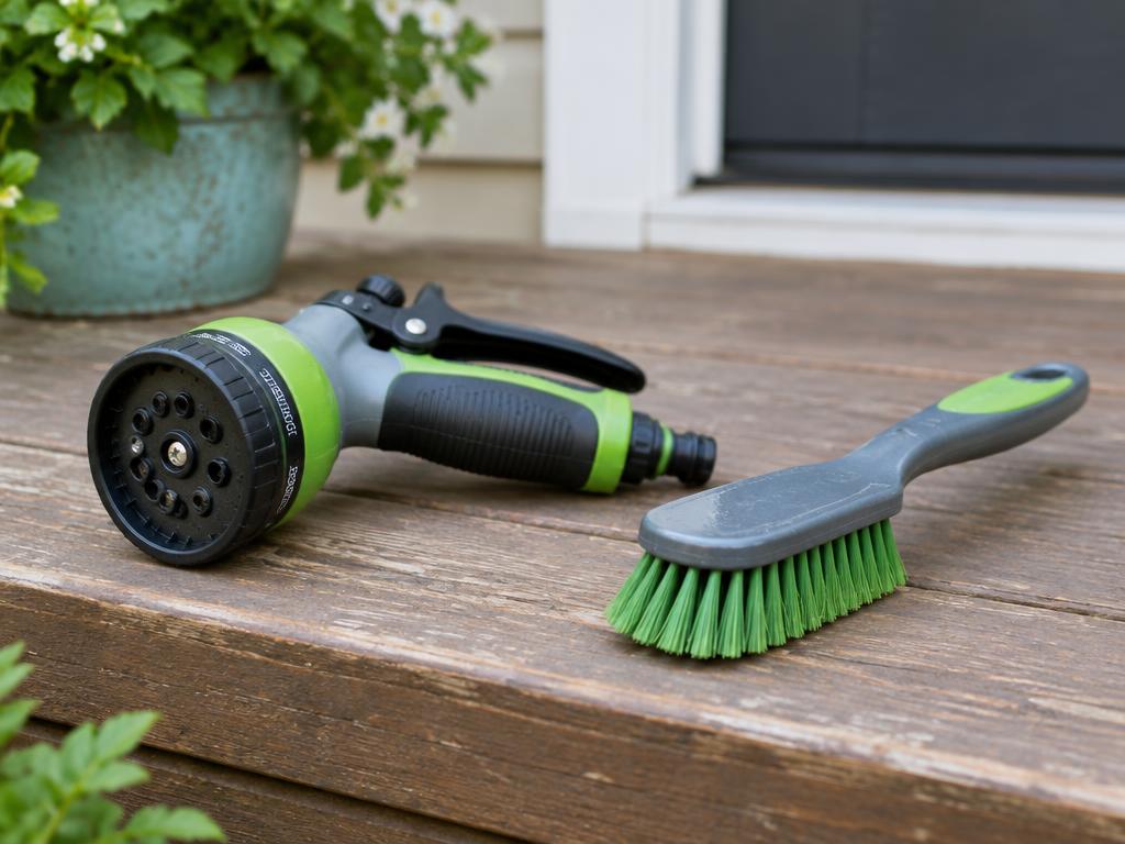 Exterior cleaning kit